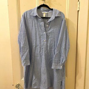 H&M Striped Smock Dress - M